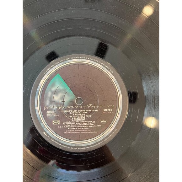 Wings Greatest Hits Vinyl Records 1978 Double LP 15 Tracks SWCO-11593 - Picture 9 of 12